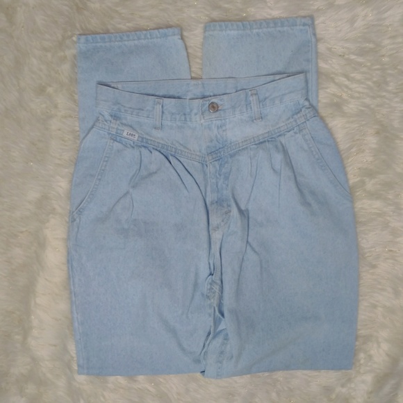 MOM JEANS Vintage Lee 1889 High Rise Denim - Picture 1 of 7